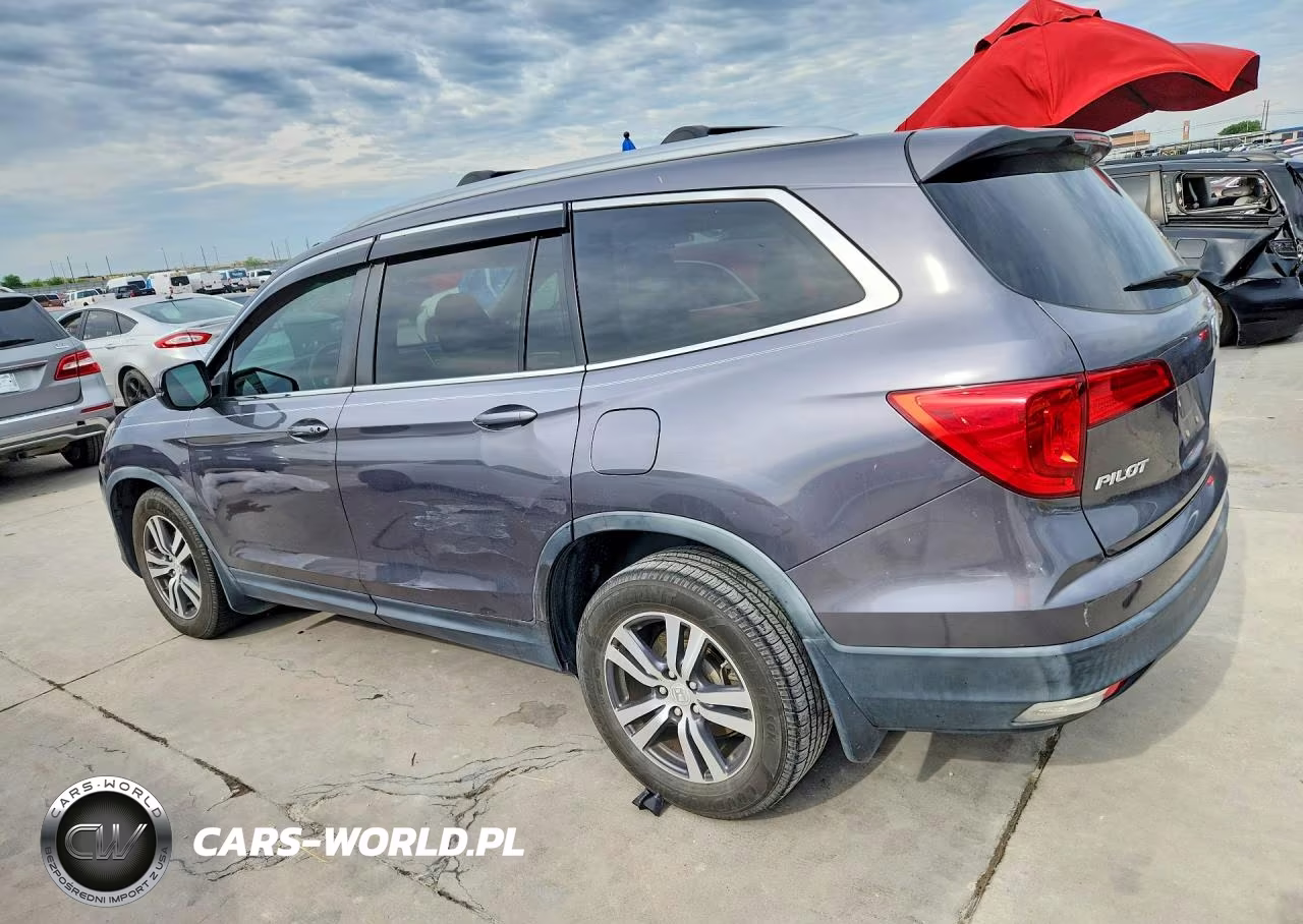 2017 Honda Pilot Exl VIN:5FNYF5H56HB025593 - 2