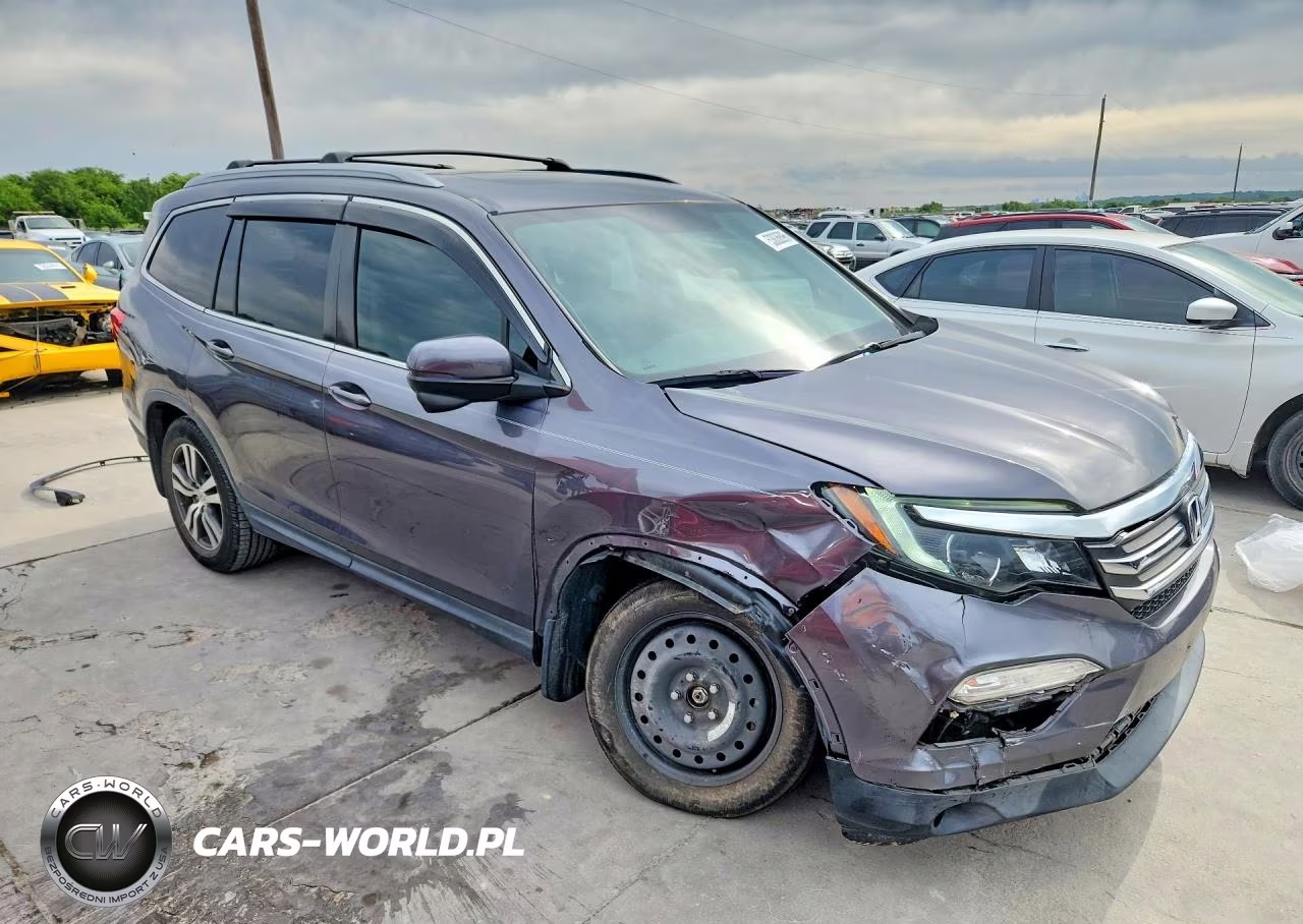 2017 Honda Pilot Exl VIN:5FNYF5H56HB025593 - 4