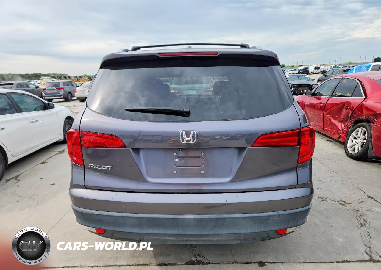 2017 Honda Pilot Exl VIN:5FNYF5H56HB025593 - 6