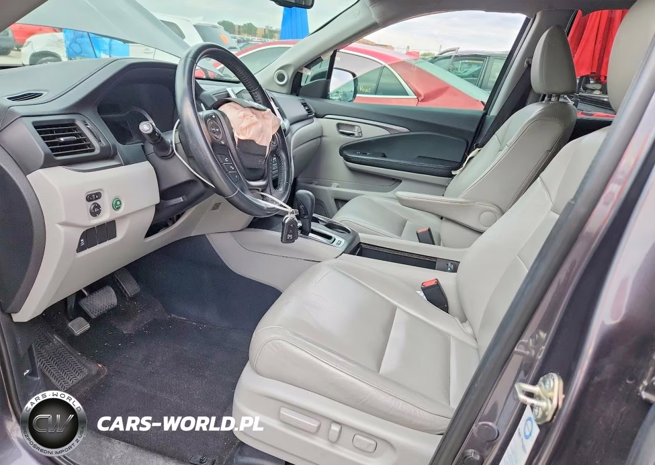 2017 Honda Pilot Exl VIN:5FNYF5H56HB025593 - 7