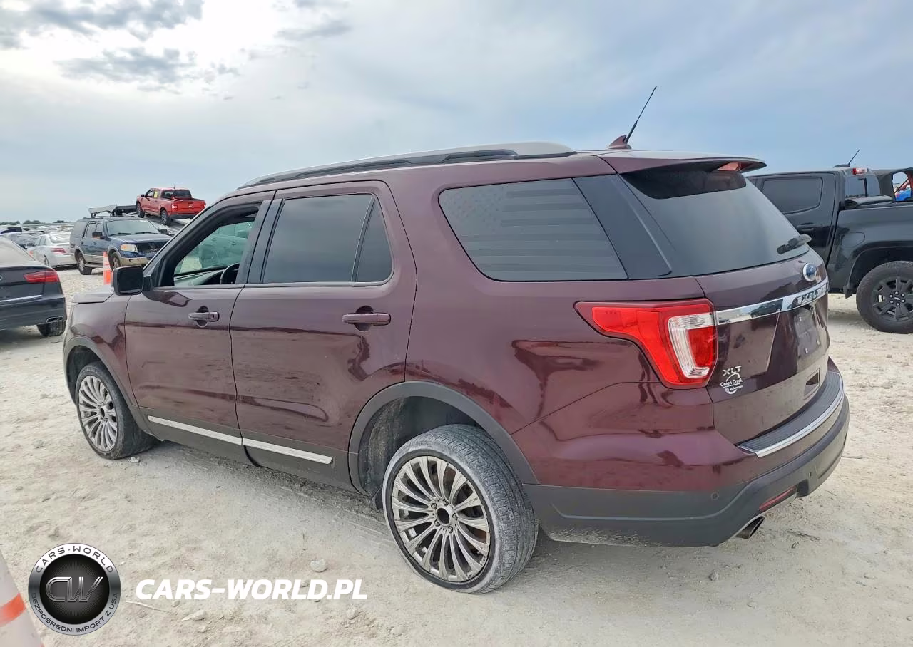 2018 Ford Explorer Xlt VIN:1FM5K7DH3JGA80777 - 2