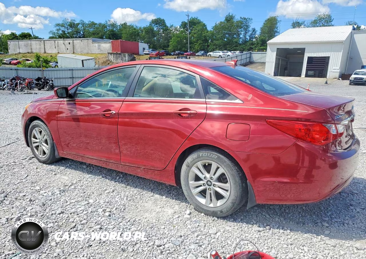 2012 Hyundai Sonata Gls VIN:5NPEB4AC9CH374629 - 2