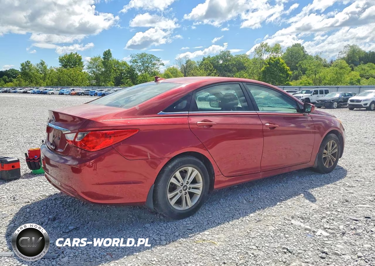 2012 Hyundai Sonata Gls VIN:5NPEB4AC9CH374629 - 3