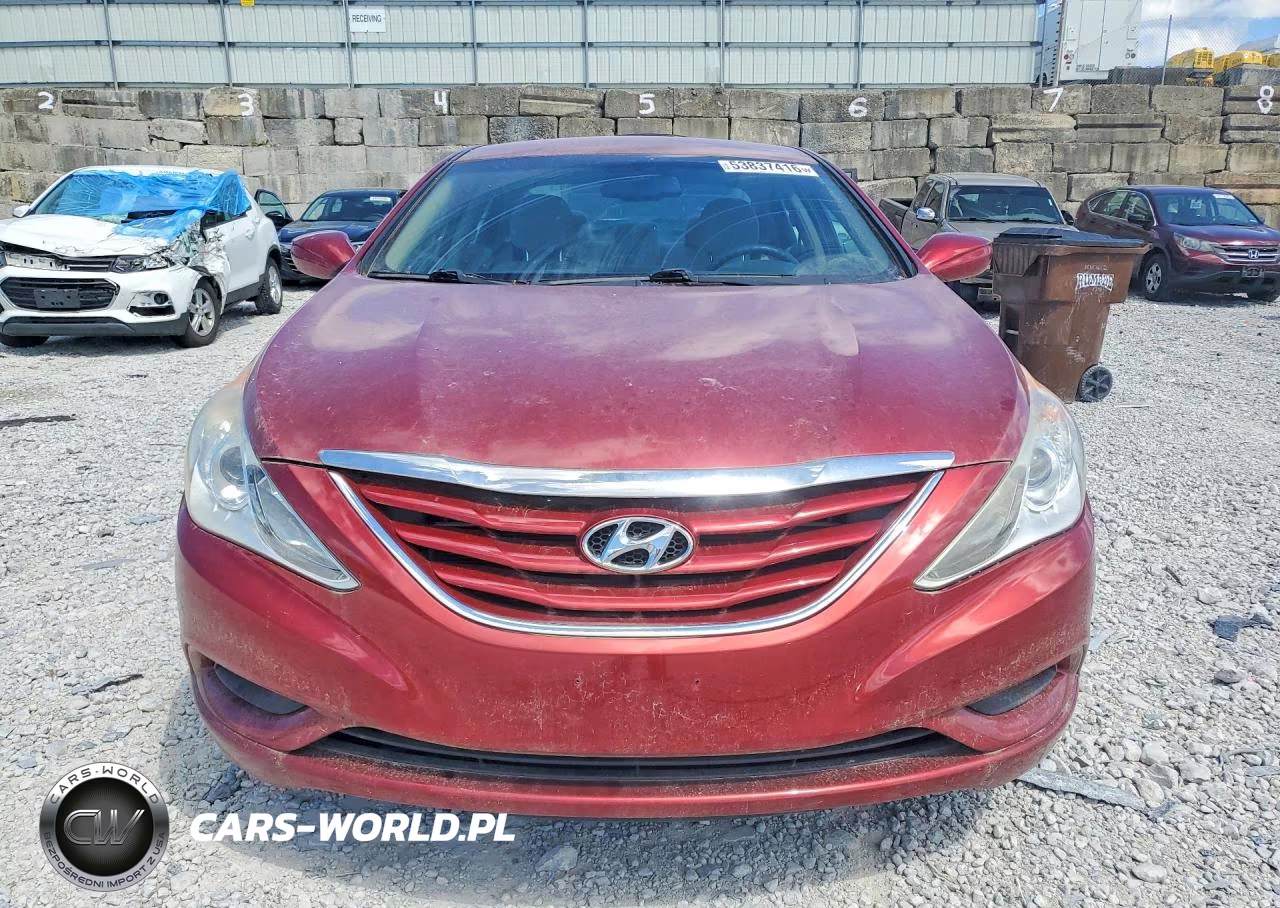 2012 Hyundai Sonata Gls VIN:5NPEB4AC9CH374629 - 5