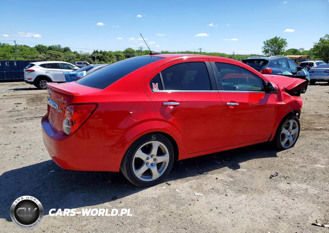 2015 Chevrolet Sonic Ltz VIN:1G1JE5SB1F4140389 - 3