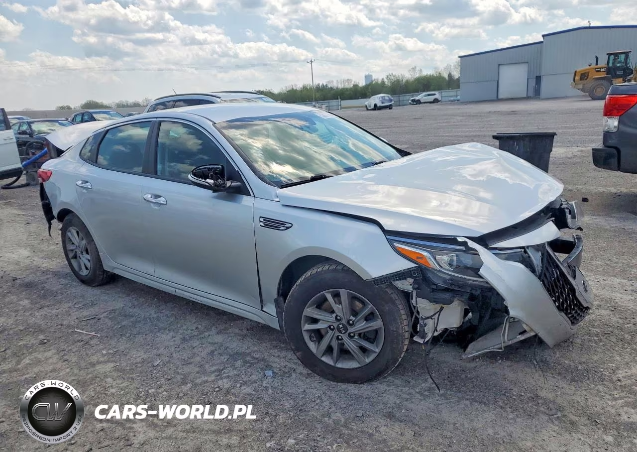 2019 Kia Optima Lx VIN:5XXGT4L34KG347352 - 4