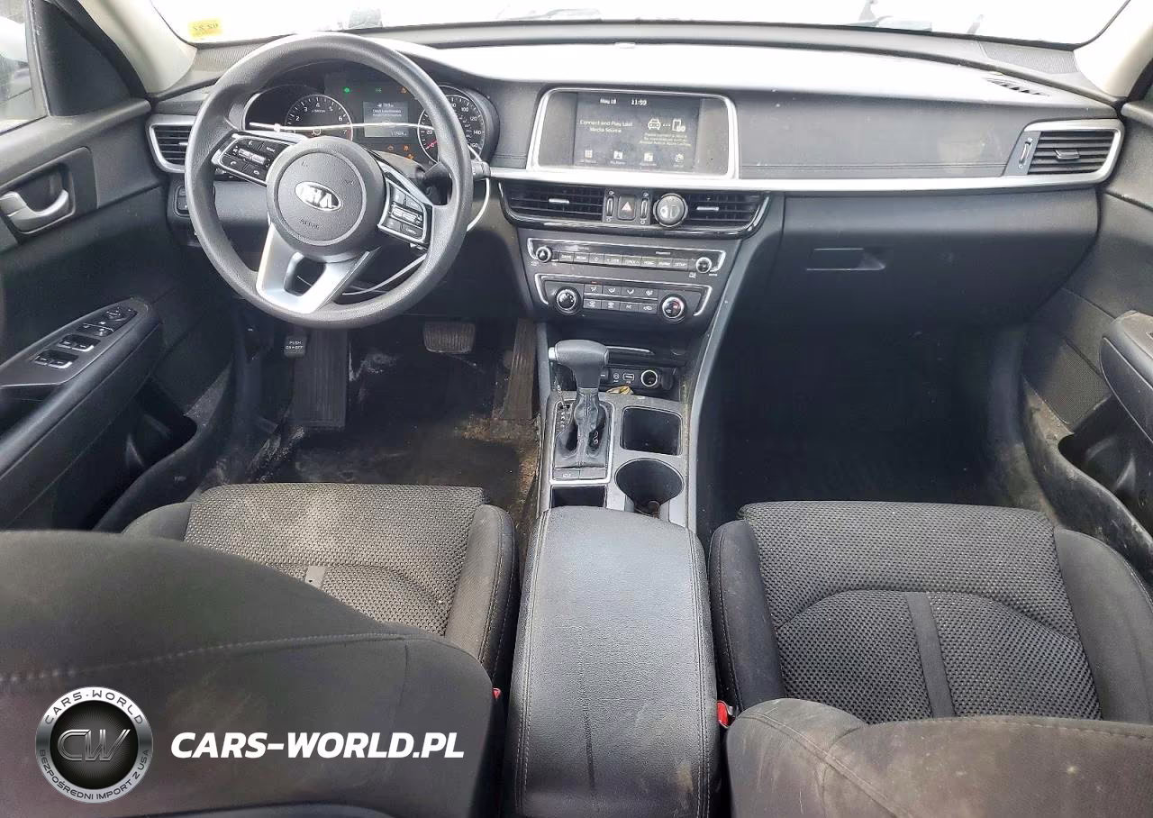 2019 Kia Optima Lx VIN:5XXGT4L34KG347352 - 8