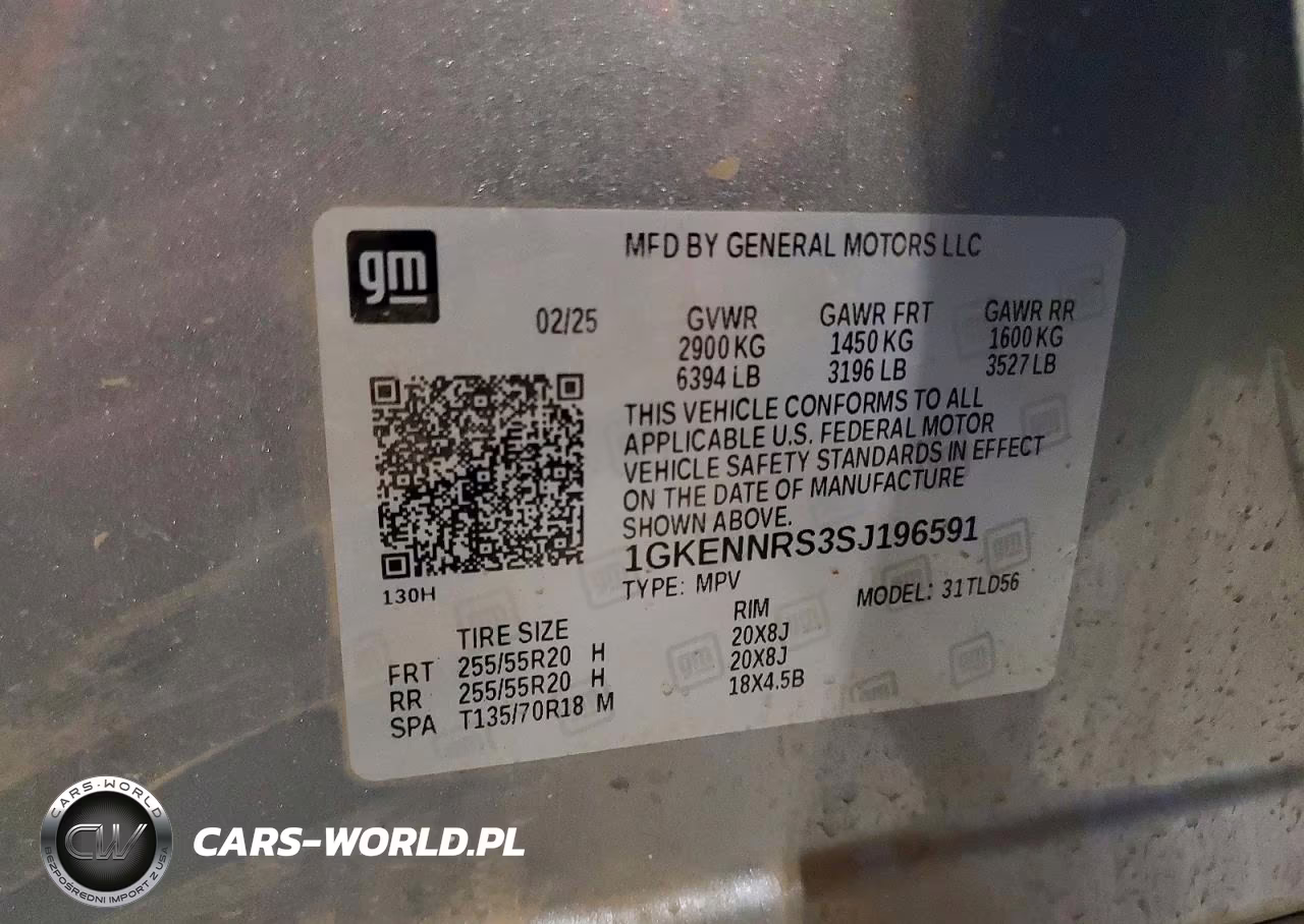 2025 GMC Acadia Elevation VIN:1GKENNRS3SJ196591 - 13