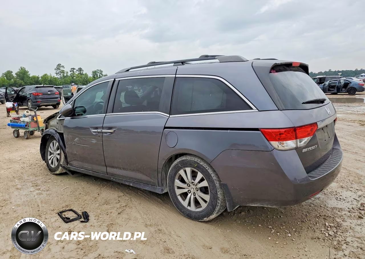 2016 Honda Odyssey Exl VIN:5FNRL5H68GB075772 - 2