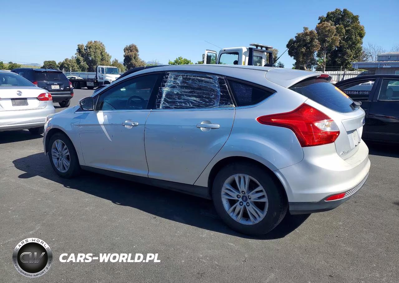 2012 Ford Focus Sel VIN:1FAHP3M24CL184086 - 2