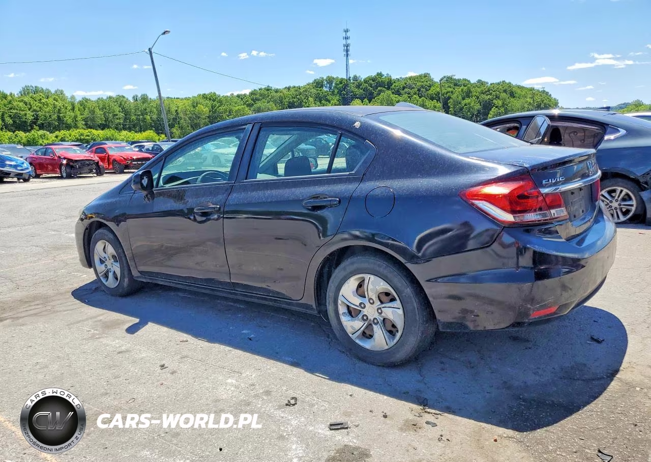 2013 Honda Civic Lx VIN:2HGFB2F58DH591703 - 2