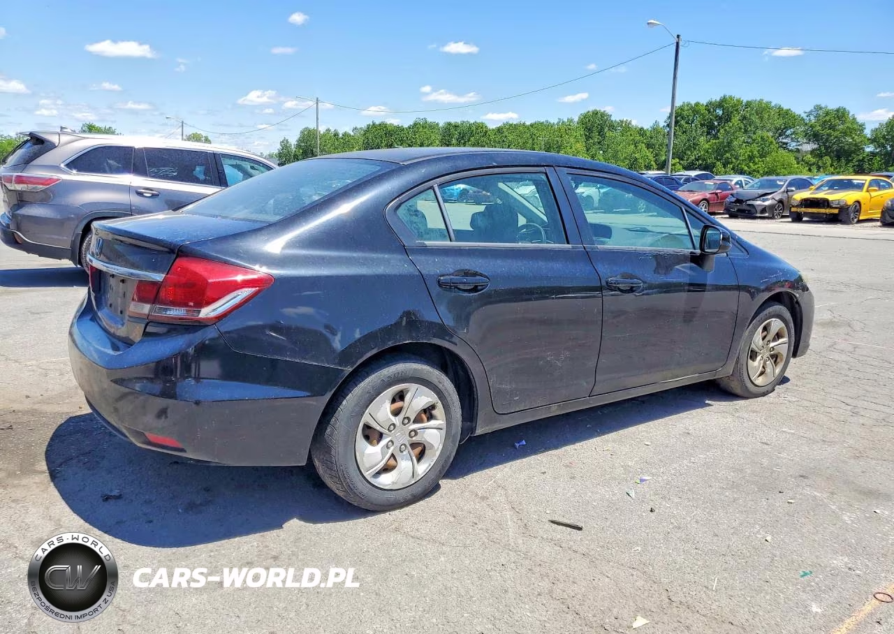 2013 Honda Civic Lx VIN:2HGFB2F58DH591703 - 3