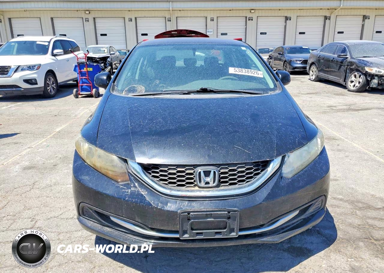 2013 Honda Civic Lx VIN:2HGFB2F58DH591703 - 5