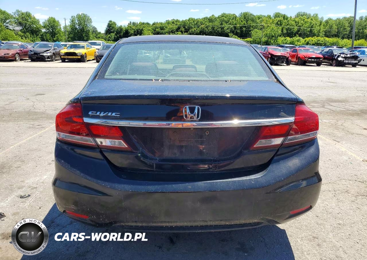 2013 Honda Civic Lx VIN:2HGFB2F58DH591703 - 6