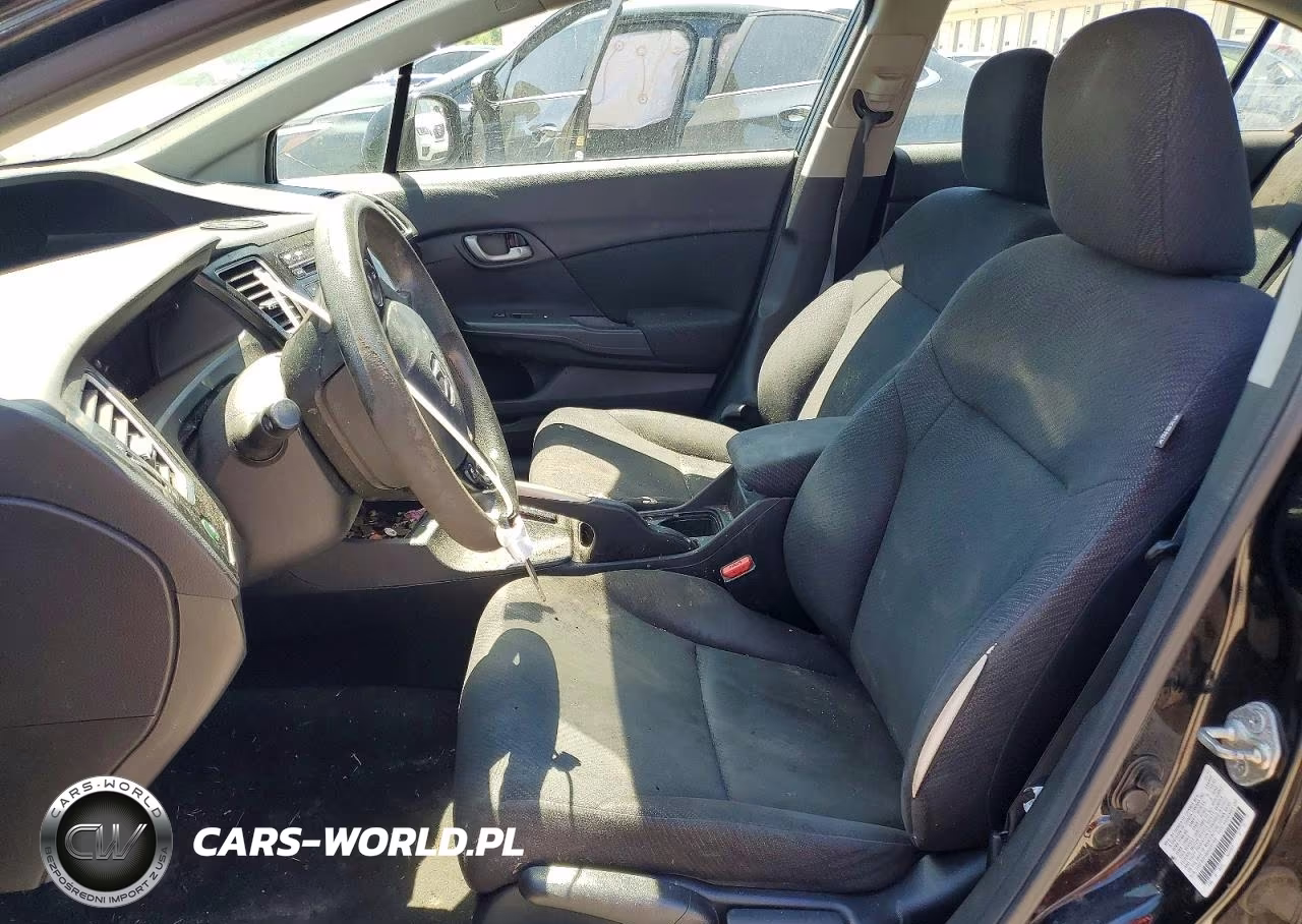 2013 Honda Civic Lx VIN:2HGFB2F58DH591703 - 7