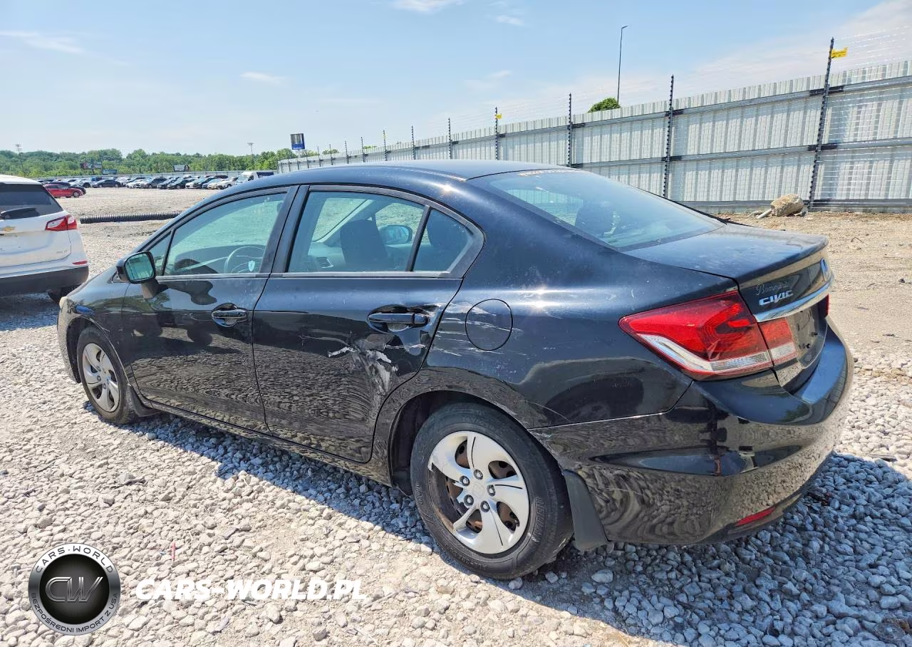 2014 Honda Civic Lx VIN:19XFB2F53EE066818 - 2