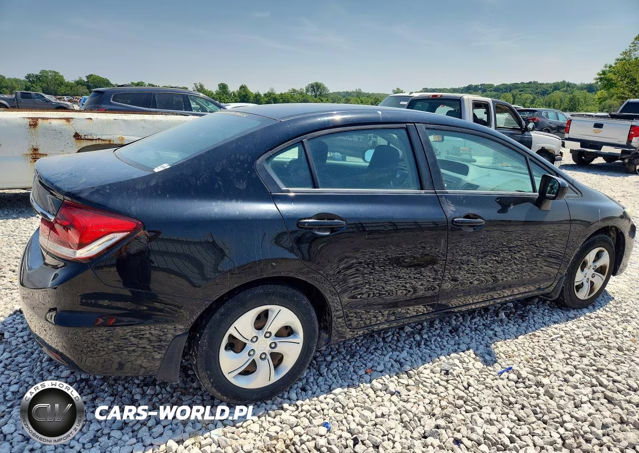 2014 Honda Civic Lx VIN:19XFB2F53EE066818 - 3