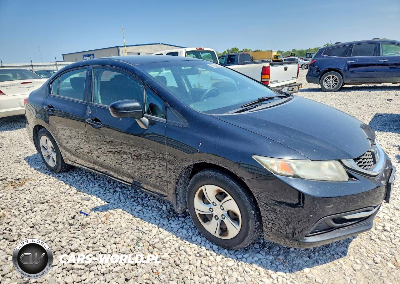 2014 Honda Civic Lx VIN:19XFB2F53EE066818 - 4