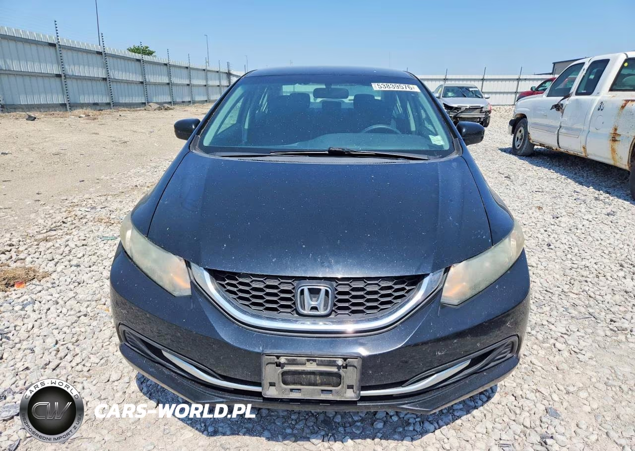 2014 Honda Civic Lx VIN:19XFB2F53EE066818 - 5