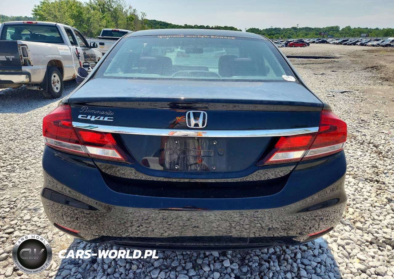 2014 Honda Civic Lx VIN:19XFB2F53EE066818 - 6