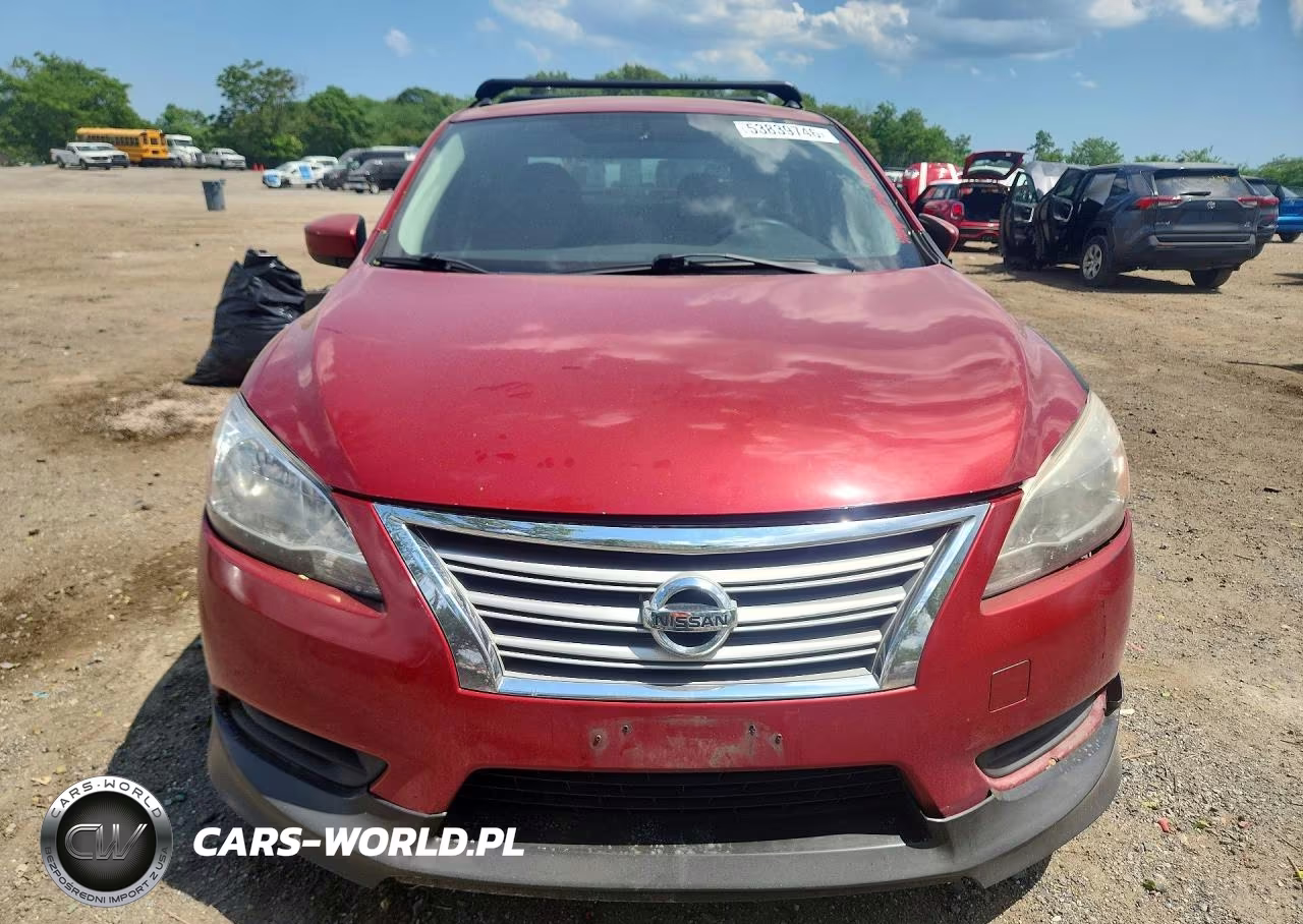 2013 Nissan Sentra S VIN:3N1AB7AP3DL633865 - 5