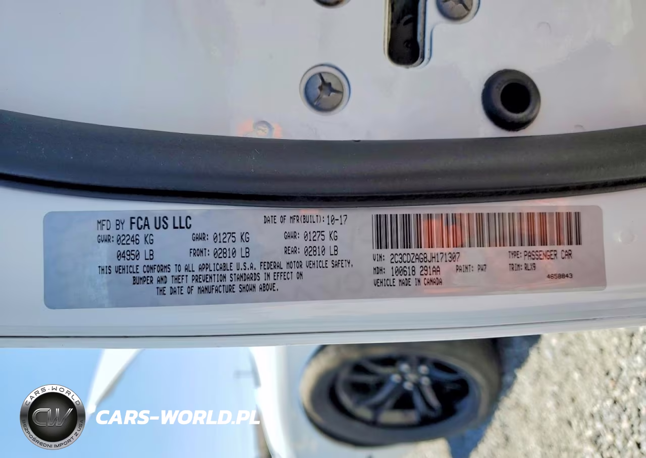 2018 Dodge Challenger Sxt VIN:2C3CDZAG8JH171307 - 12