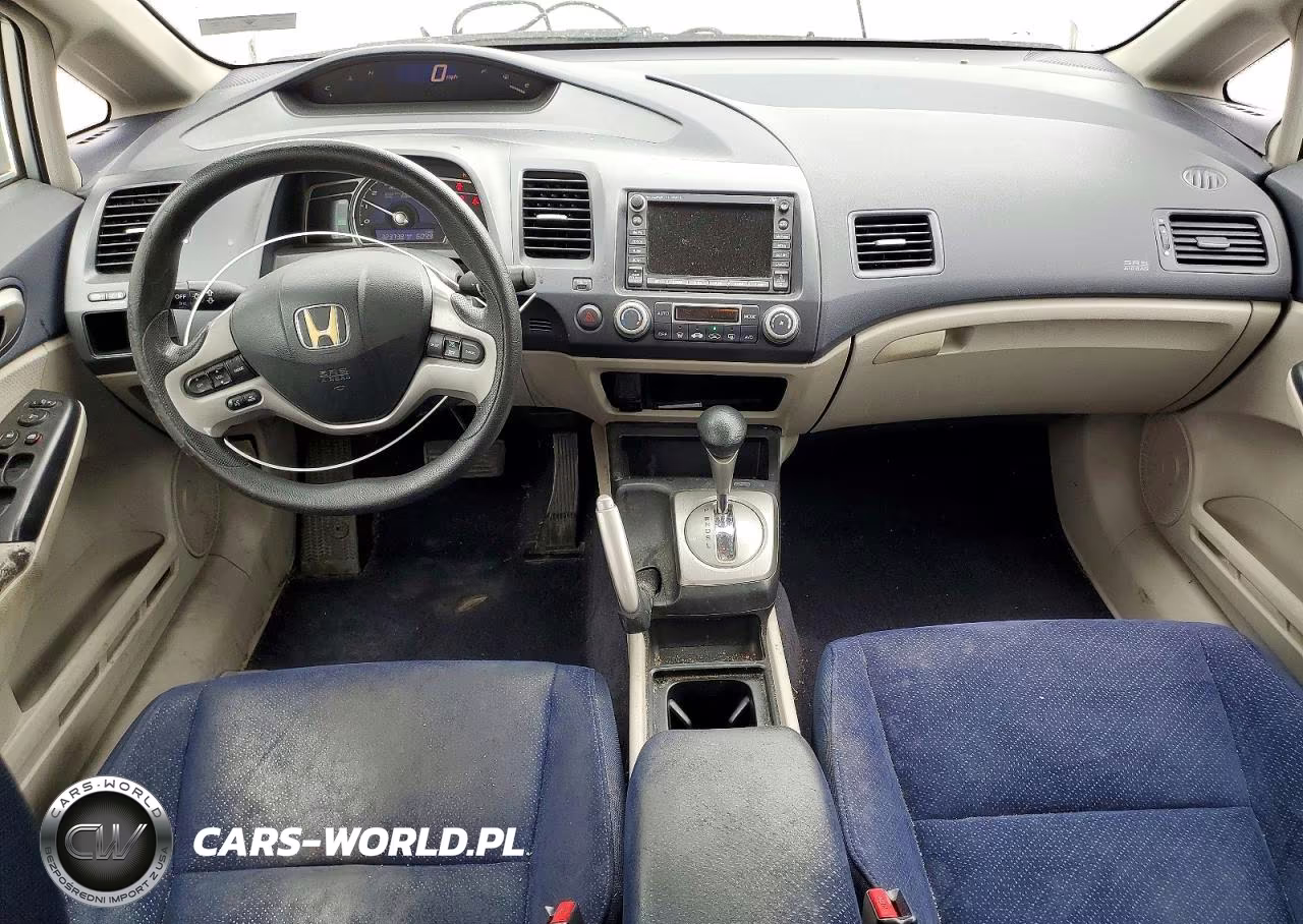 2007 Honda Civic Hybrid VIN:JHMFA362X7S023736 - 8