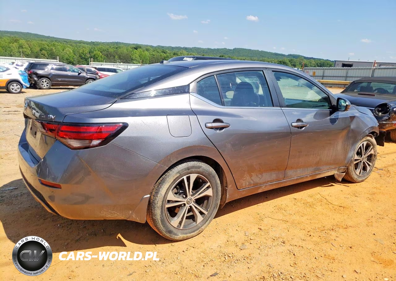 2020 Nissan Sentra Sv VIN:3N1AB8CV7LY215893 - 3