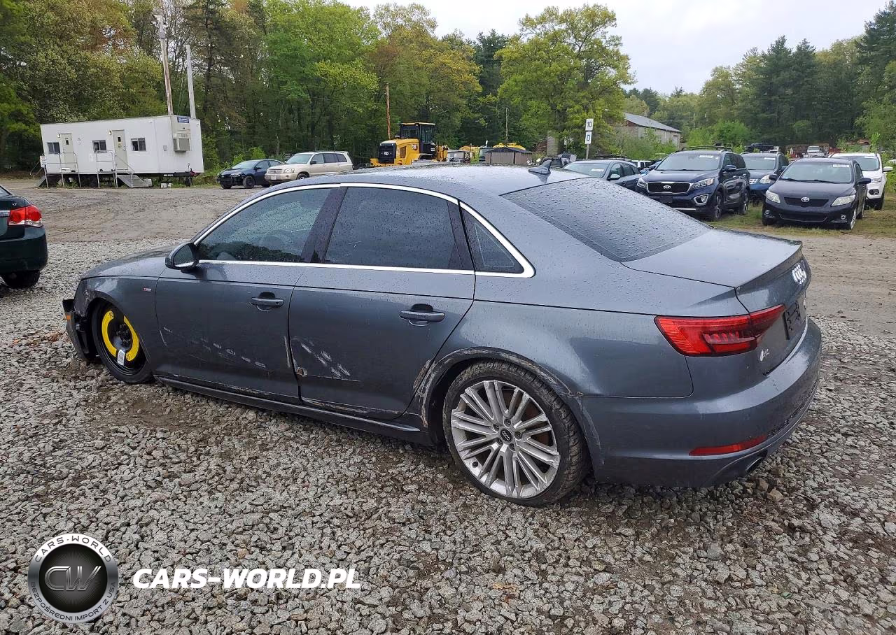 2017 Audi A4 Premium Plus VIN:WAUENAF47HN023066 - 2