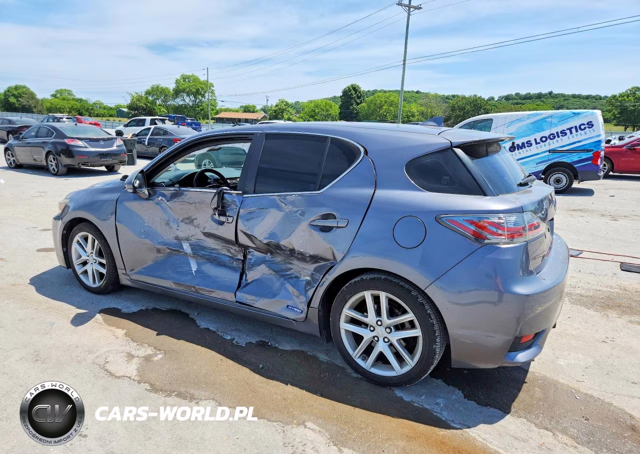 2014 Lexus Ct 200 VIN:JTHKD5BH5E2178297 - 2