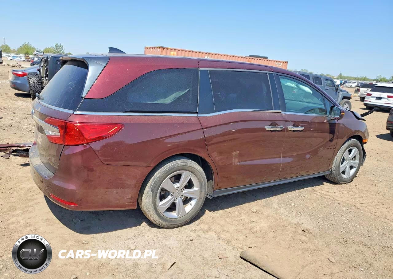 2019 Honda Odyssey Exl VIN:5FNRL6H77KB121907 - 3