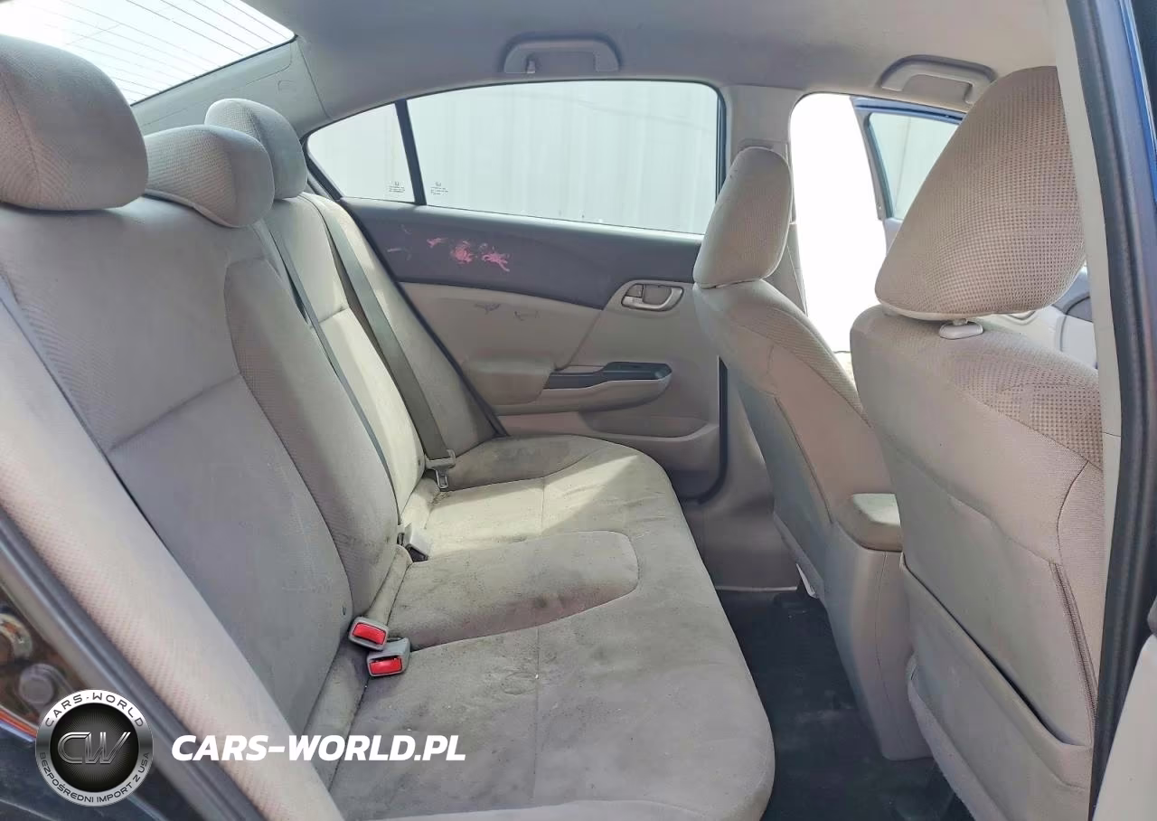 2012 Honda Civic Lx VIN:2HGFB2F53CH310812 - 10
