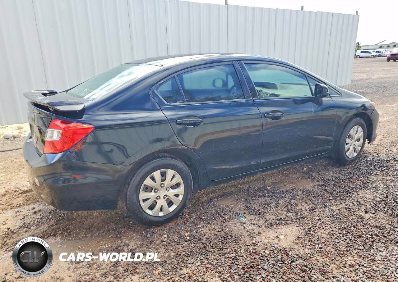 2012 Honda Civic Lx VIN:2HGFB2F53CH310812 - 3