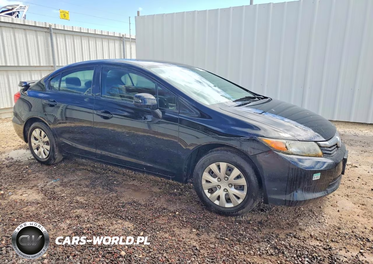 2012 Honda Civic Lx VIN:2HGFB2F53CH310812 - 4