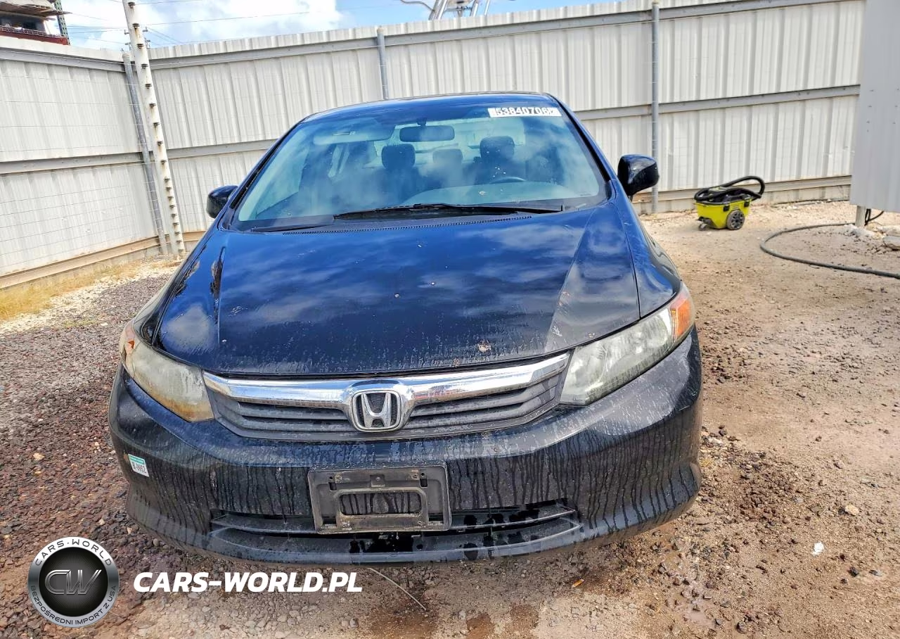 2012 Honda Civic Lx VIN:2HGFB2F53CH310812 - 5
