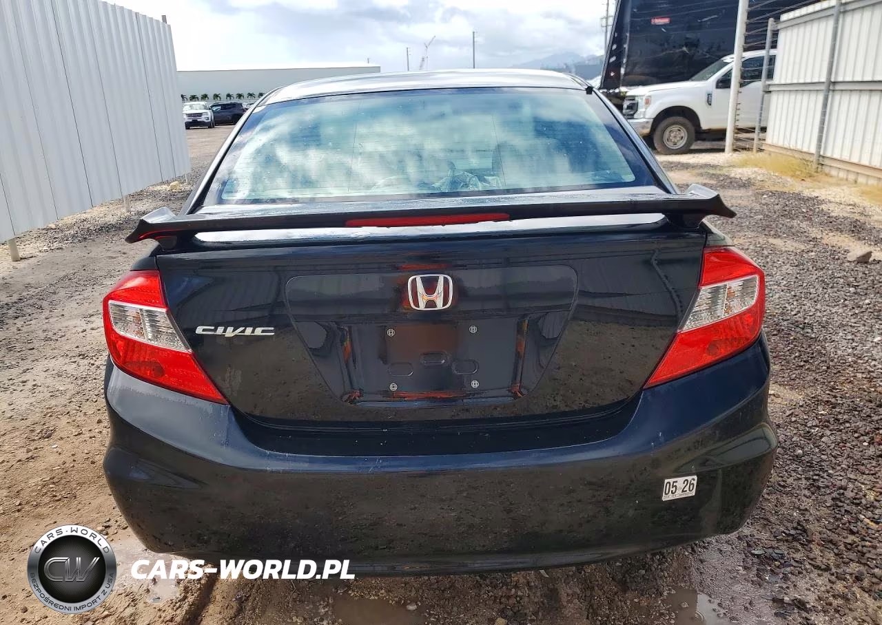 2012 Honda Civic Lx VIN:2HGFB2F53CH310812 - 6