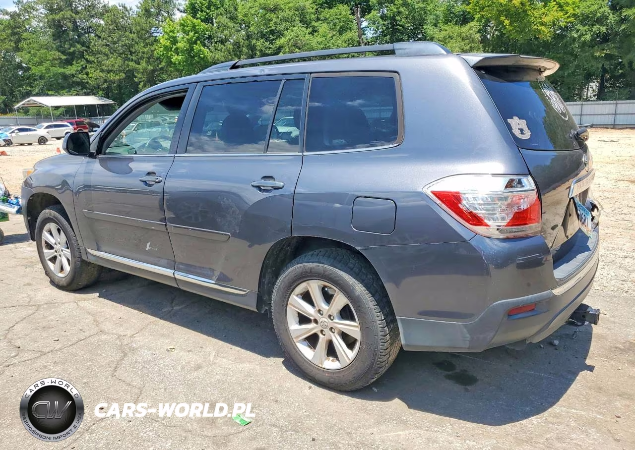 2012 Toyota Highlander Se VIN:5TDZK3EH3CS054797 - 2