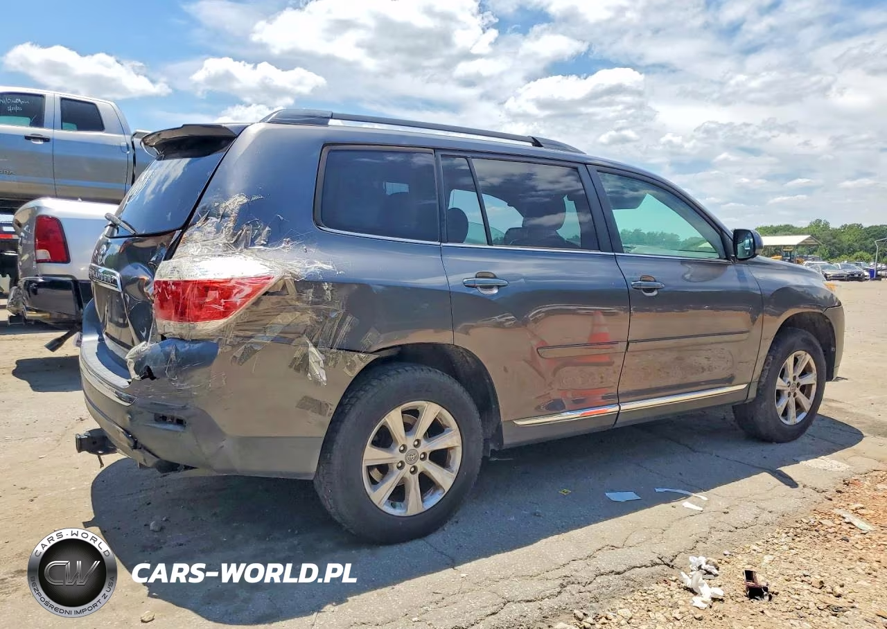 2012 Toyota Highlander Se VIN:5TDZK3EH3CS054797 - 3