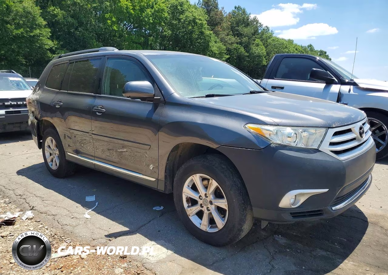 2012 Toyota Highlander Se VIN:5TDZK3EH3CS054797 - 4