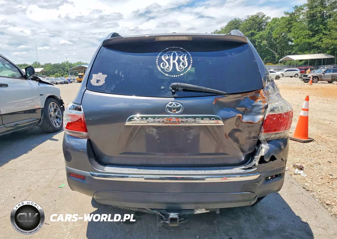2012 Toyota Highlander Se VIN:5TDZK3EH3CS054797 - 6