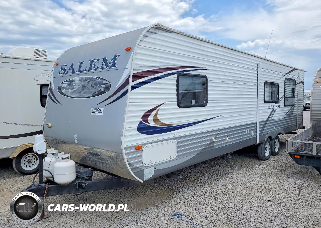 2013 Forest River Salem Camper VIN:4X4TSMC26DA306738 - 2