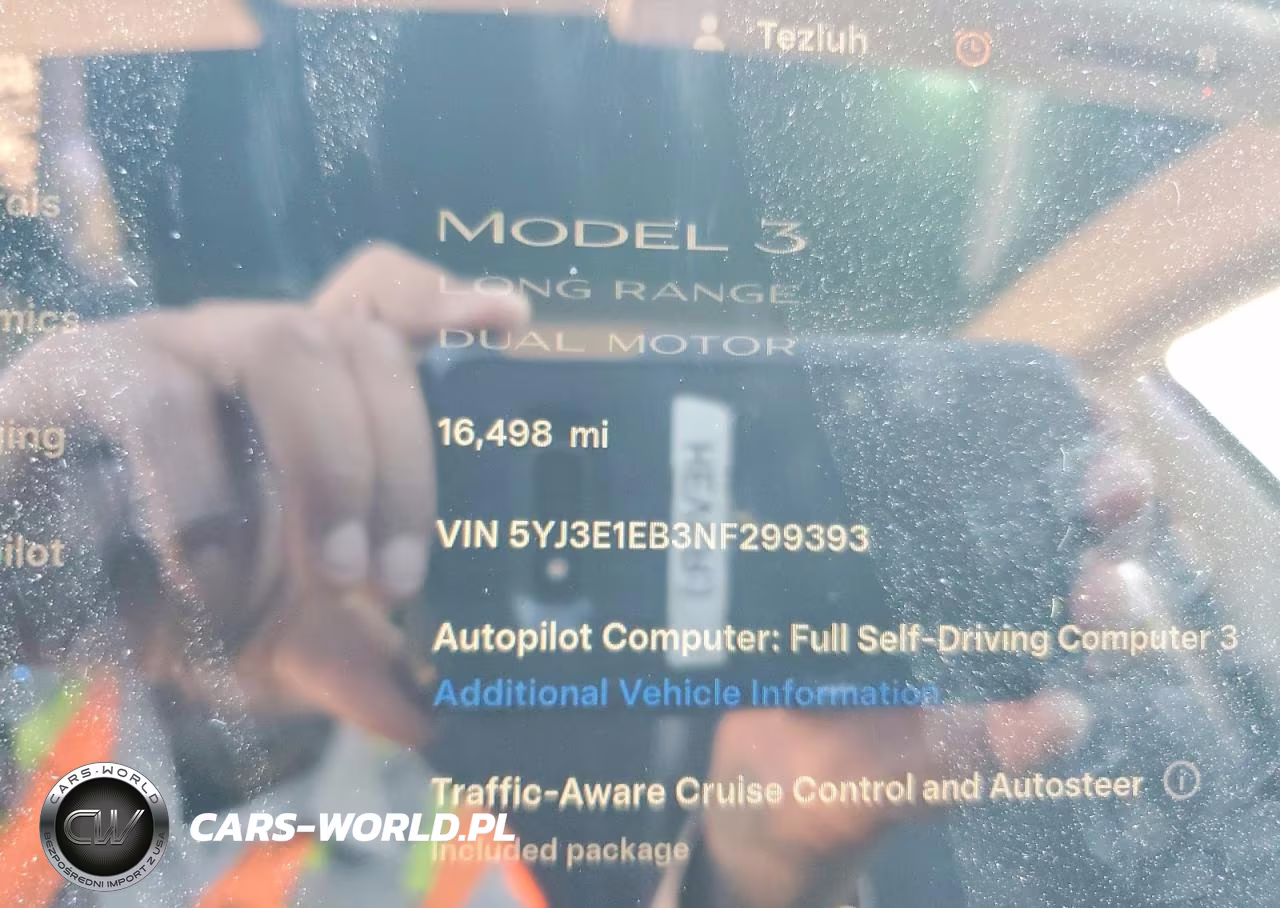 2022 Tesla Model 3 VIN:5YJ3E1EB3NF299393 - 9