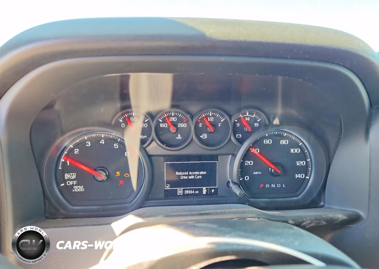 2023 Chevrolet Silverado K1500 4Wd 2.7L 4C Yl VIN:1GCPDAEK0PZ293889 - 9