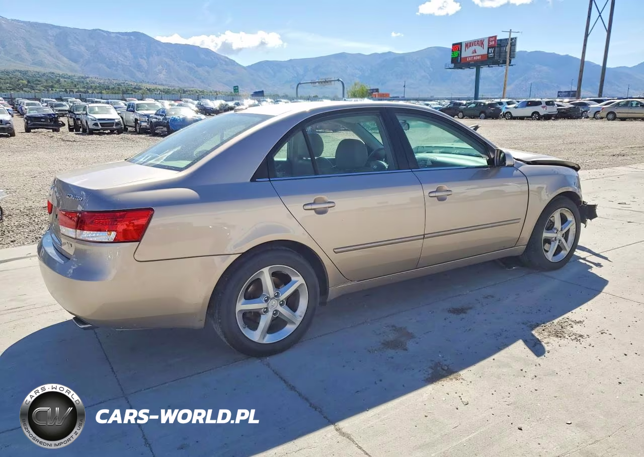 2007 Hyundai Sonata Se VIN:5NPEU46F17H267397 - 3