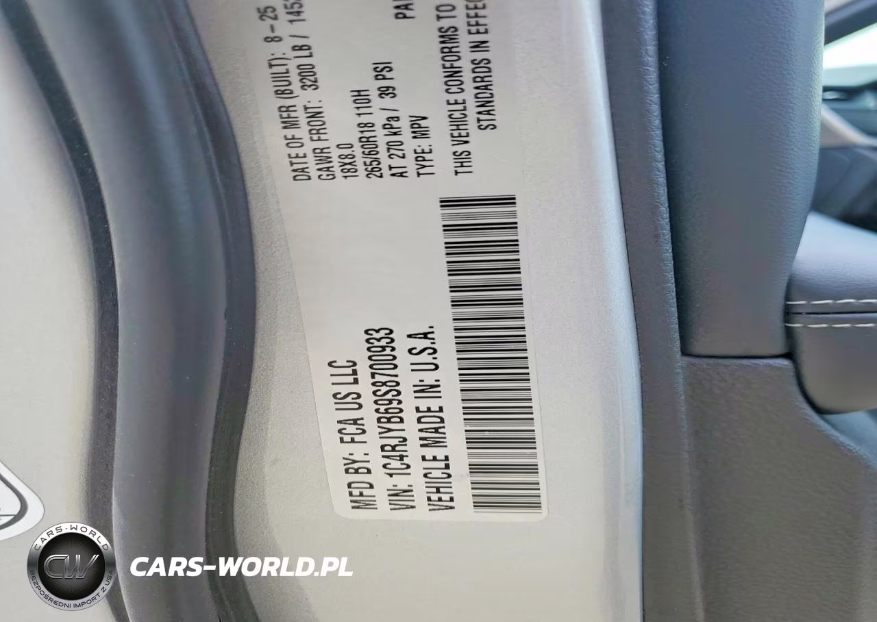 2025 Jeep Grand Cherokee 4Xe VIN:1C4RJYB69S8700933 - 14