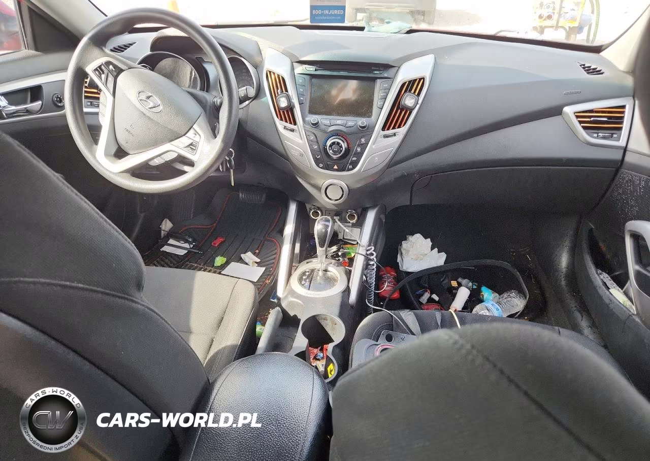 2015 Hyundai Veloster Base VIN:KMHTC6AD7FU228874 - 8