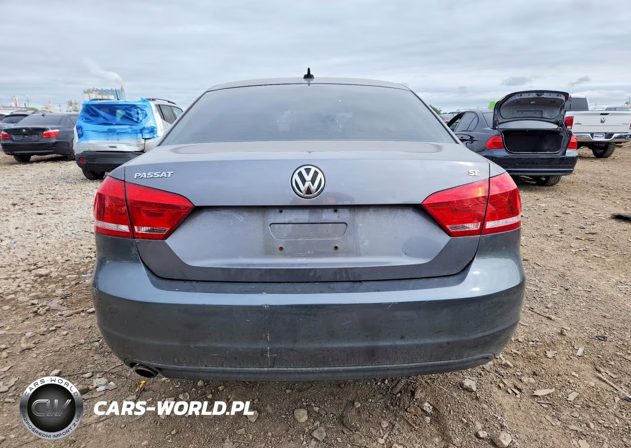 2012 Volkswagen Passat Se VIN:1VWBP7A31CC011630 - 6