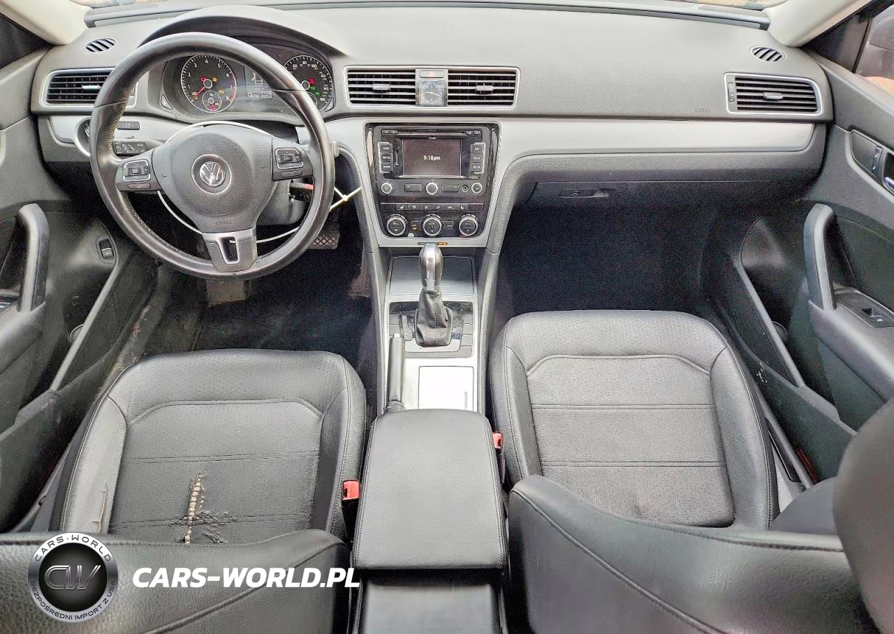 2012 Volkswagen Passat Se VIN:1VWBP7A31CC011630 - 8