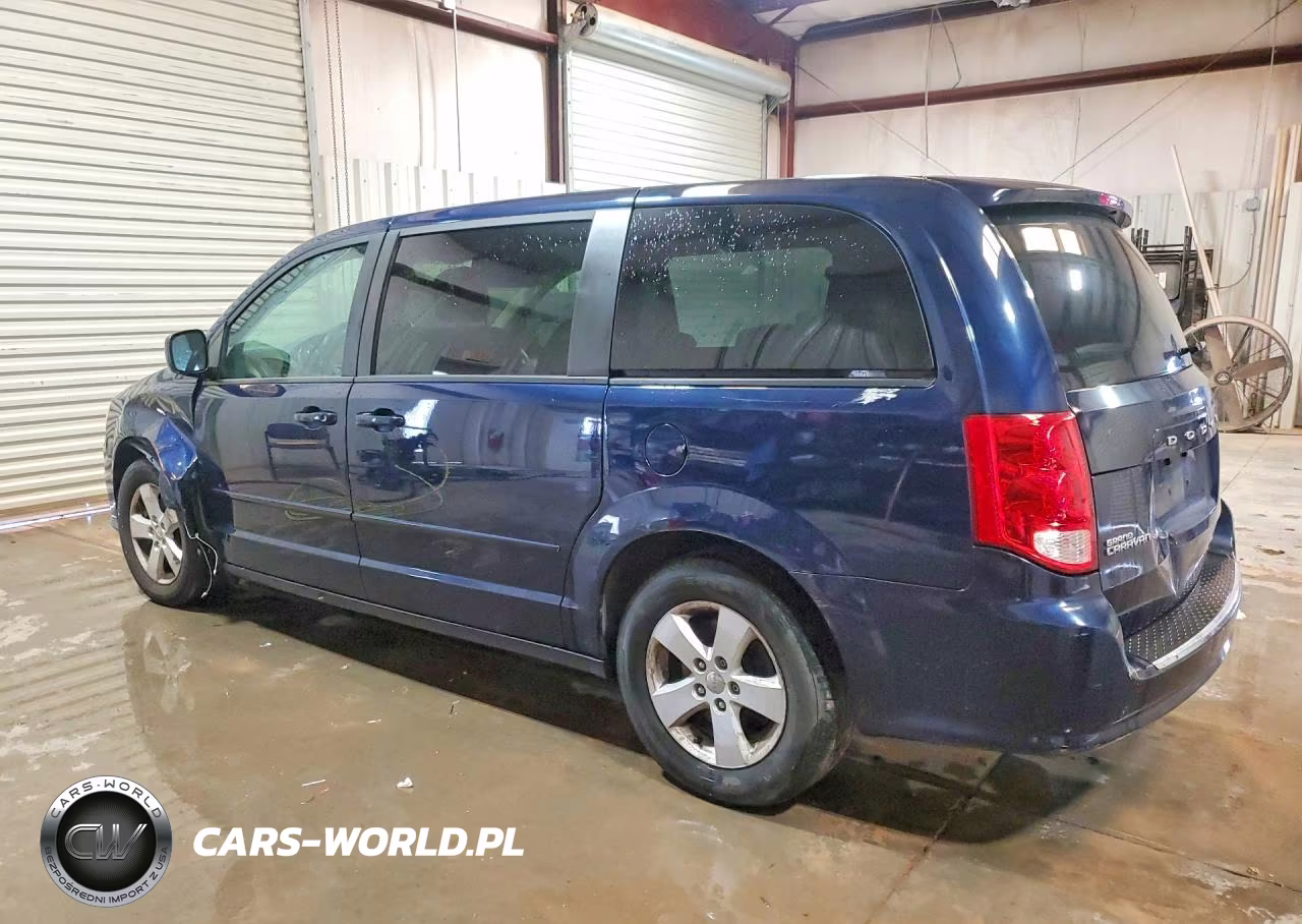 2013 Dodge Grand Caravan Se VIN:2C4RDGBG9DR533040 - 2