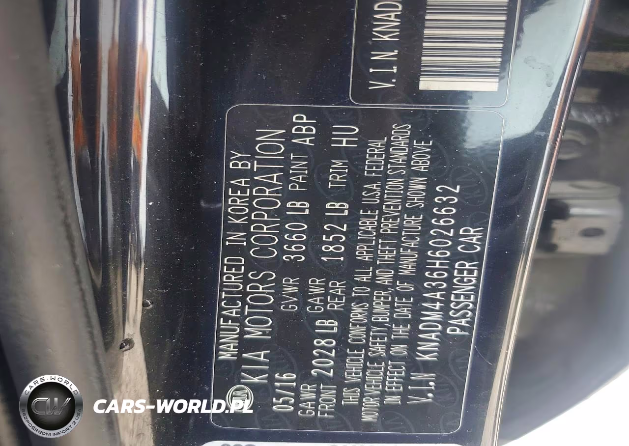 2017 Kia Rio Lx VIN:KNADM4A36H6026632 - 12